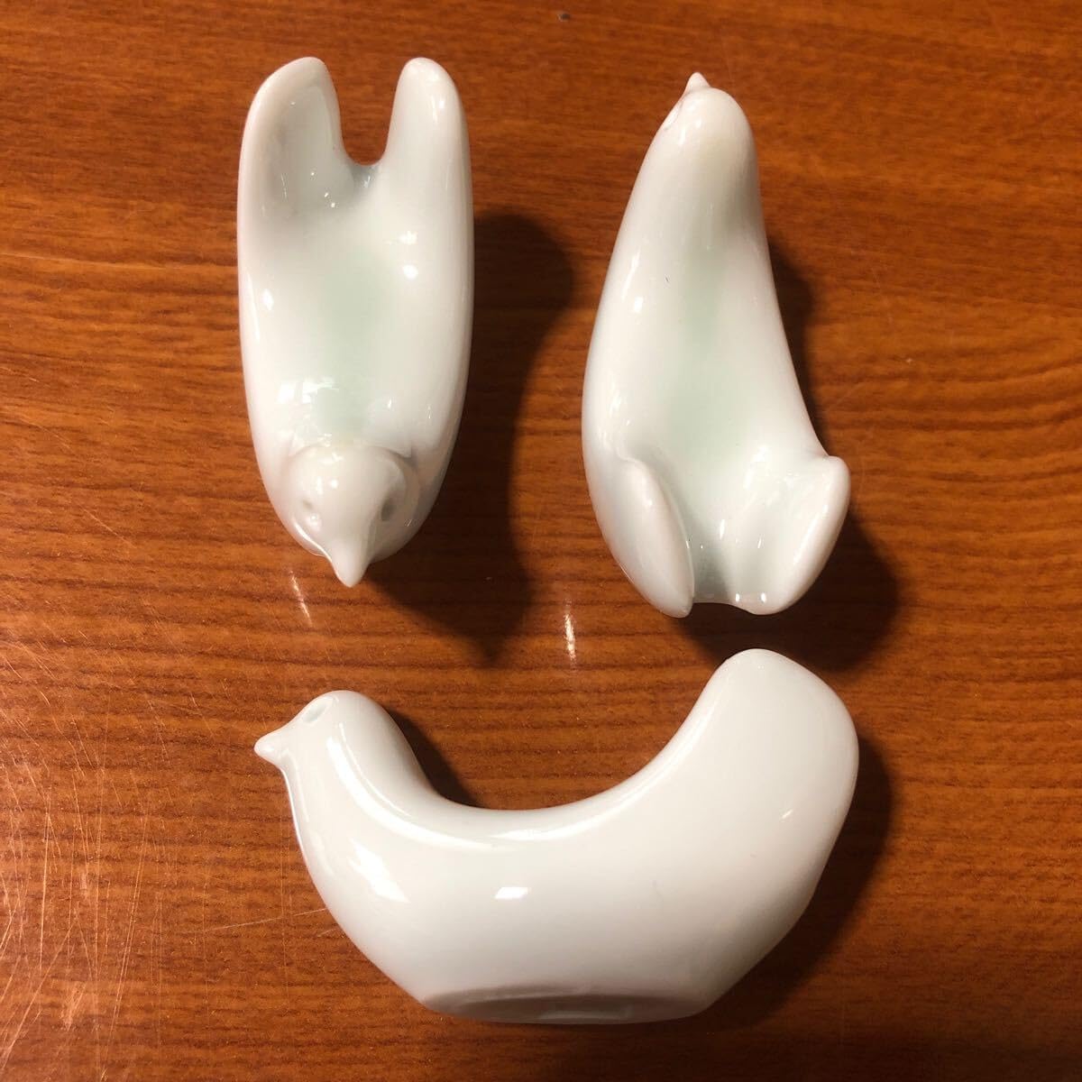 康月造 皆具 染付 ぶどう棚図 共箱 建水水差杓立蓋置茶道具